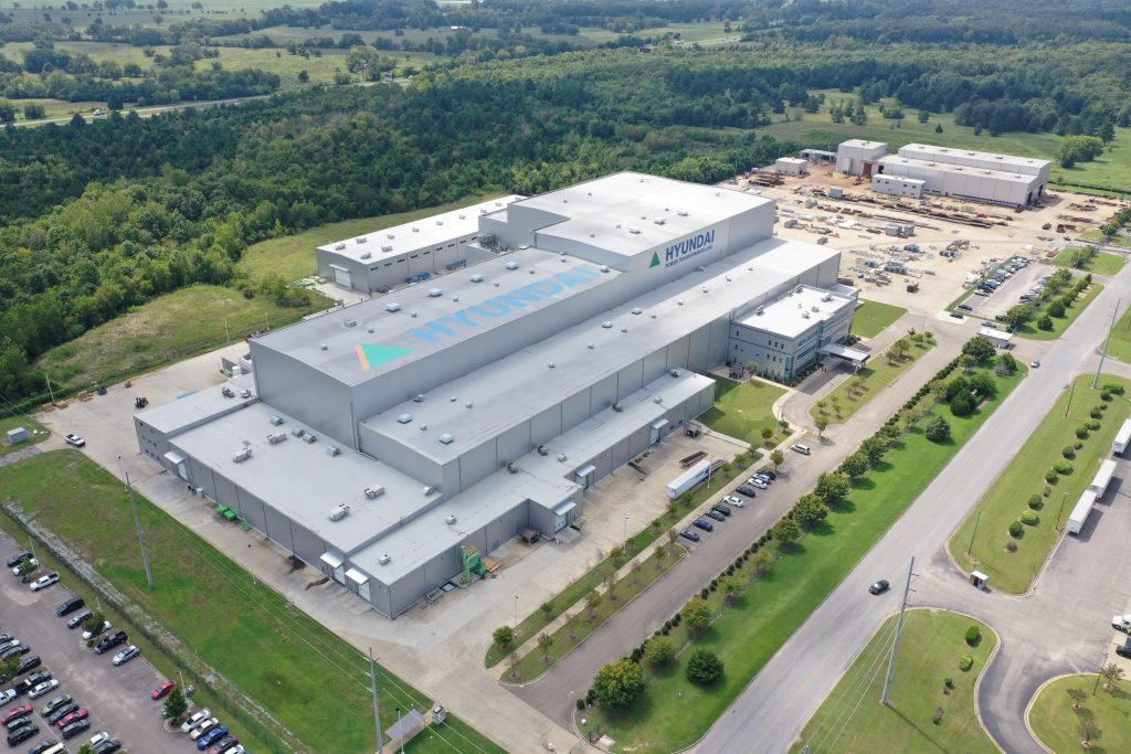 Hyundai Power Transformers, USA is located in Montgomery, Alabama and the expansion project features 111,388 square feet of space.